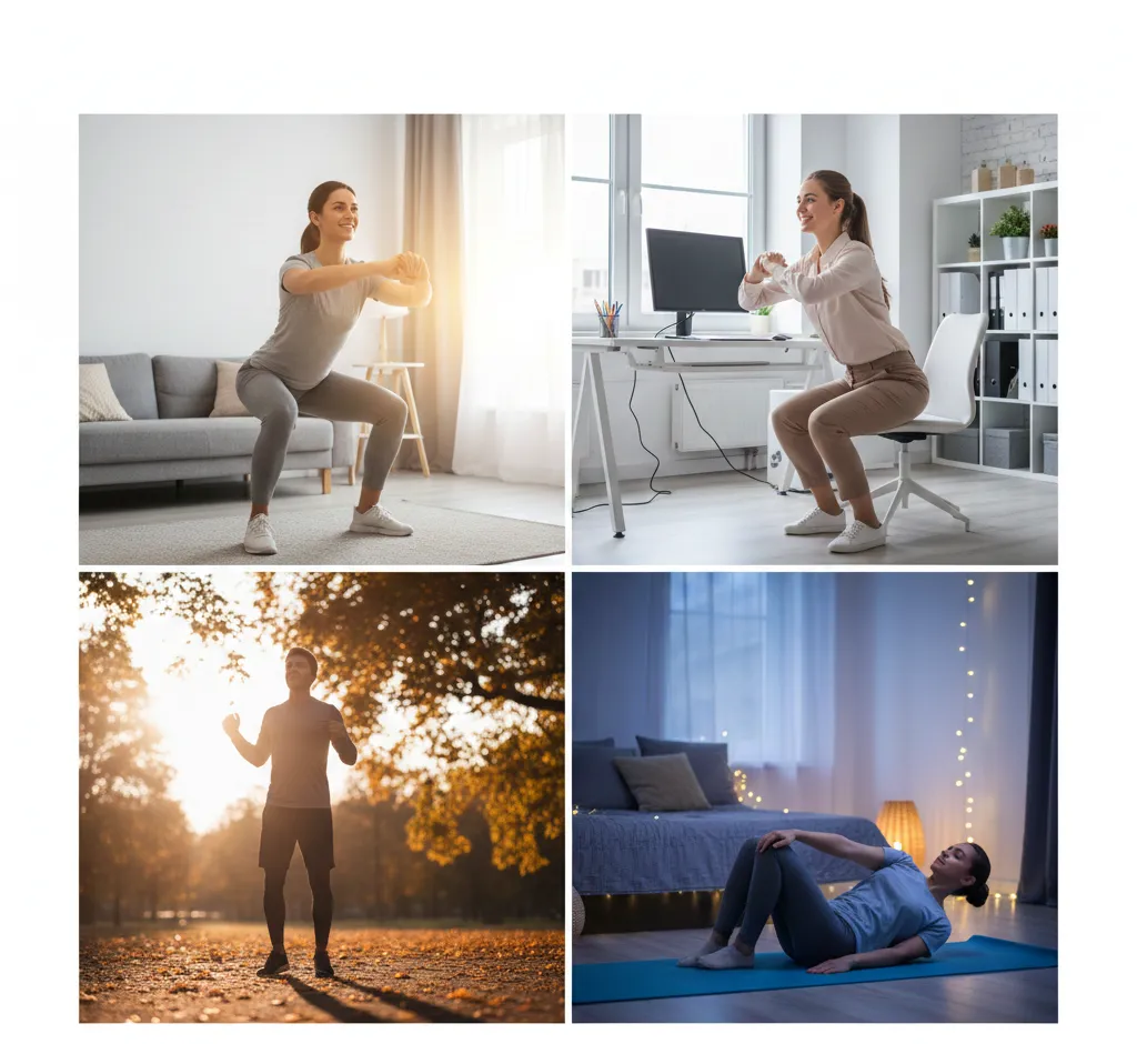 10 effectieve oefeningen om je energie de hele dag vast te houden