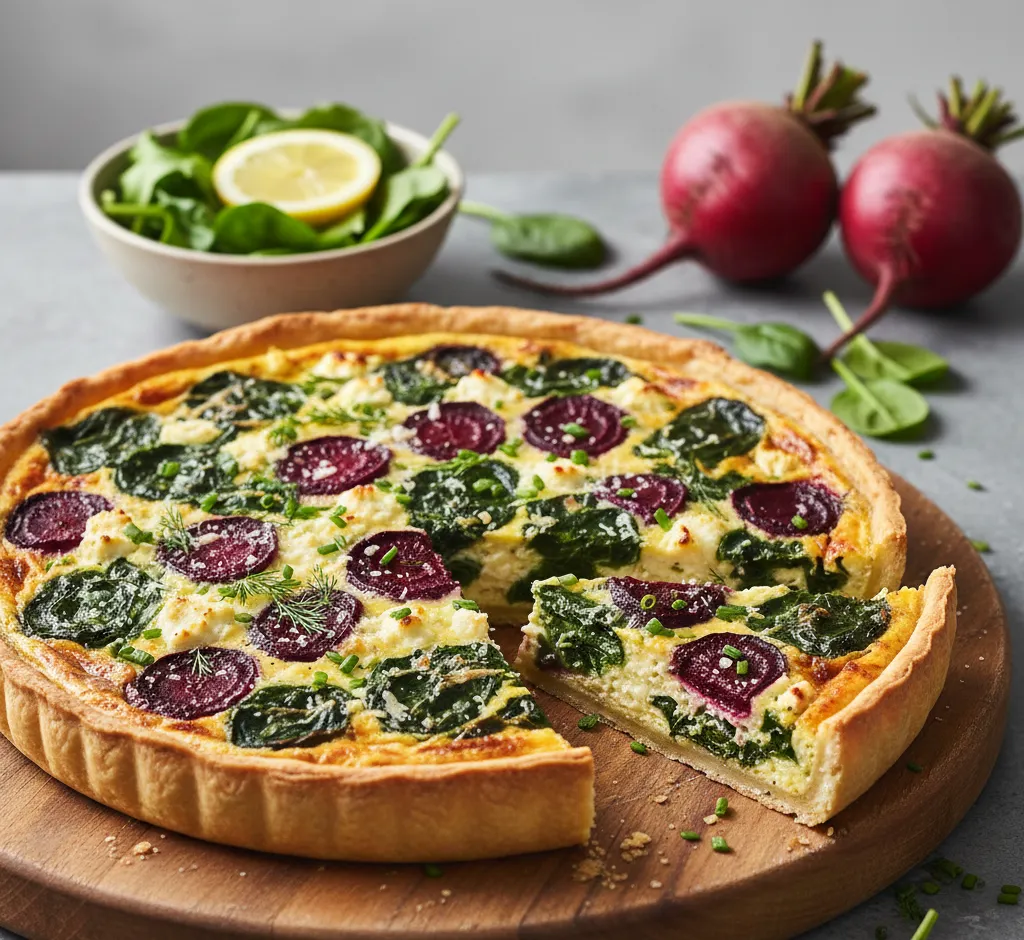 Bieten combineren met spinazie quiche: zo haal je het maximale uit deze powergroenten
