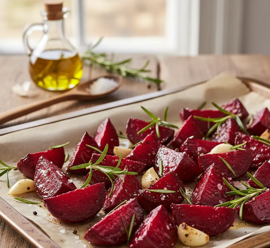Bieten roosteren met rozemarijnolie: zo krijg je maximale smaak uit een simpele groente