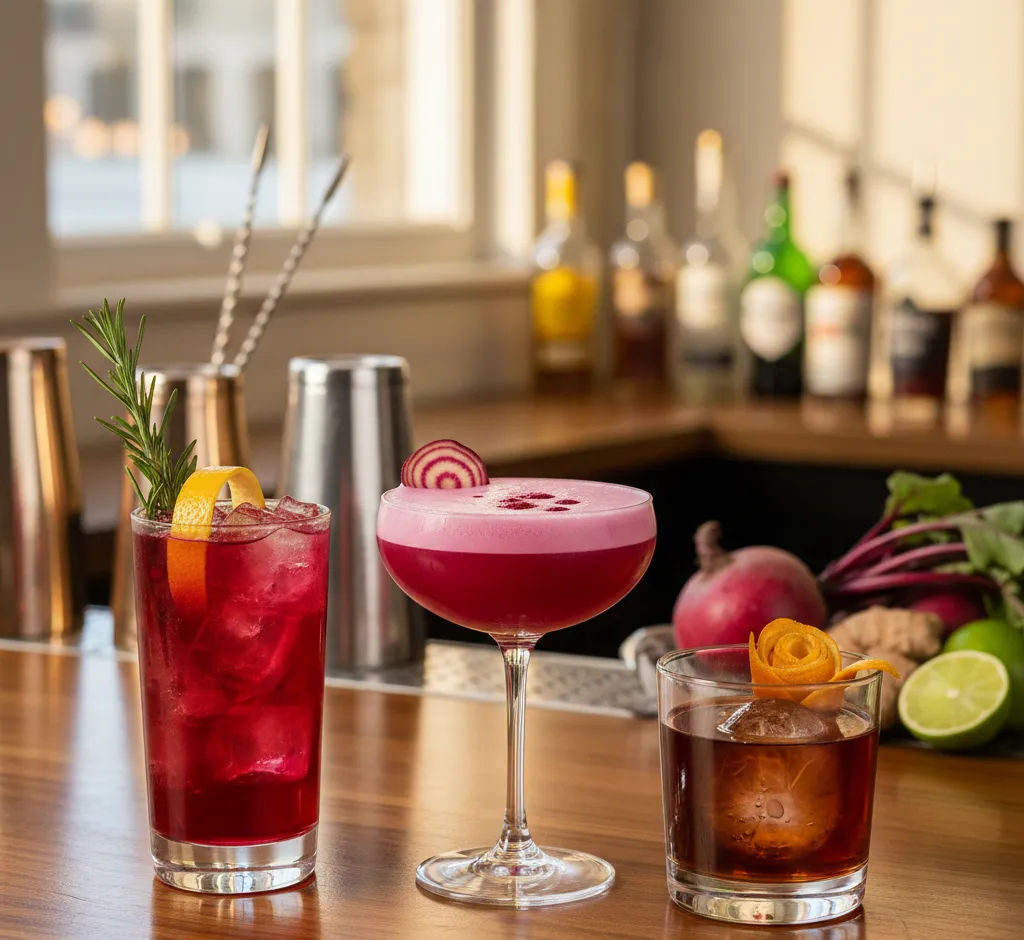 Bietensap als verrassende basis voor creatieve cocktails