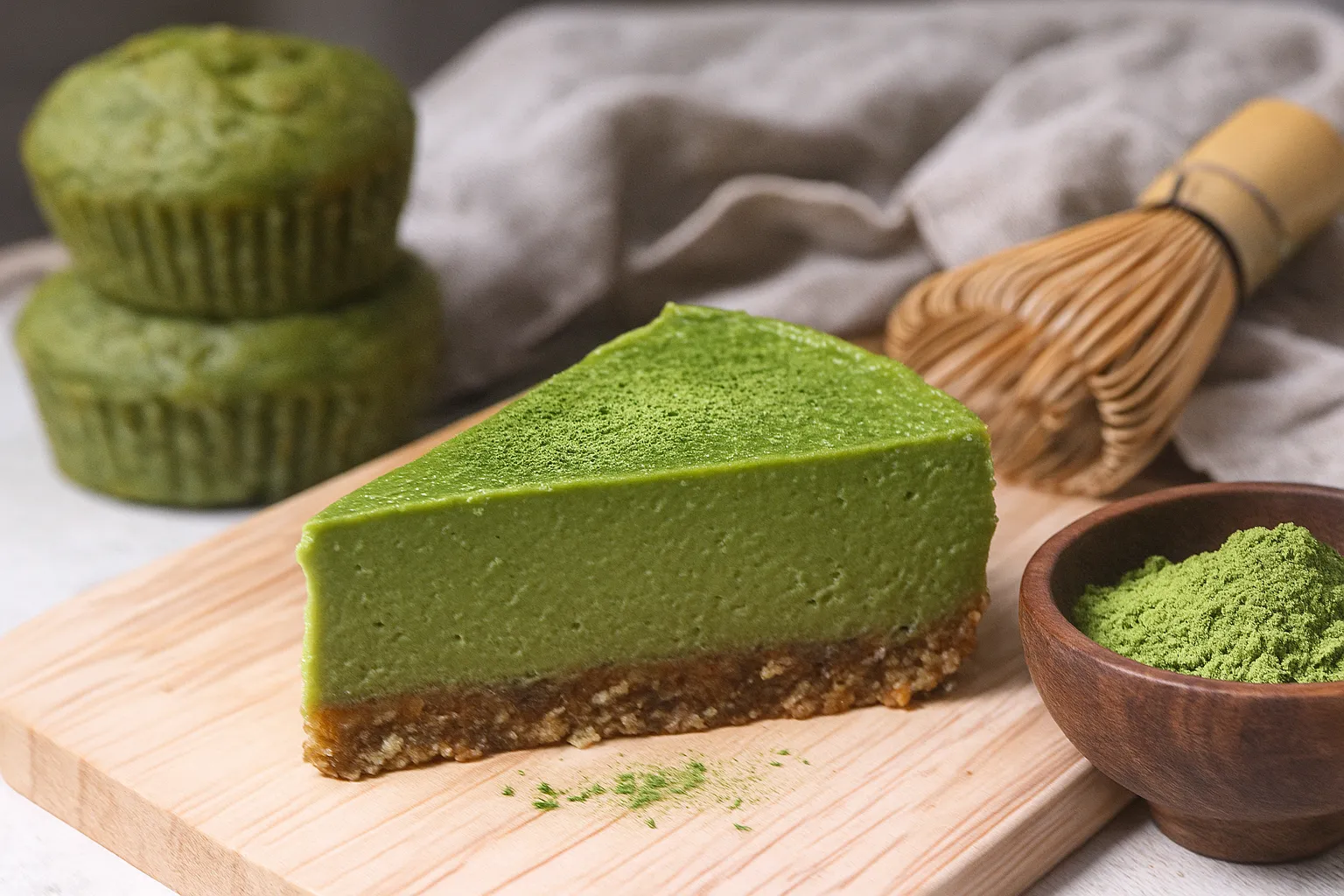 De Groene Revolutie: Matcha in Vegan Desserts