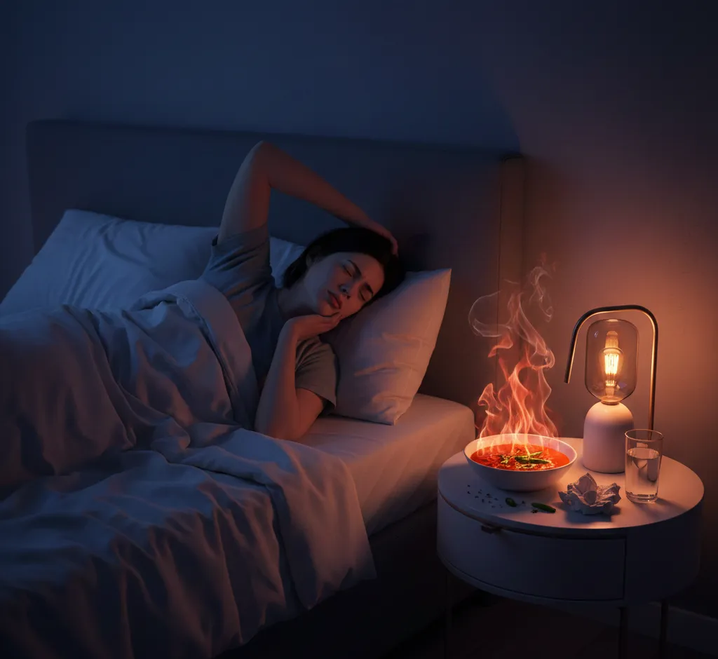 De Hete Waarheid: Waarom Pittig Eten Vlak Voor Slapen Een Nachtmerrie Is Voor Je Nachtrust