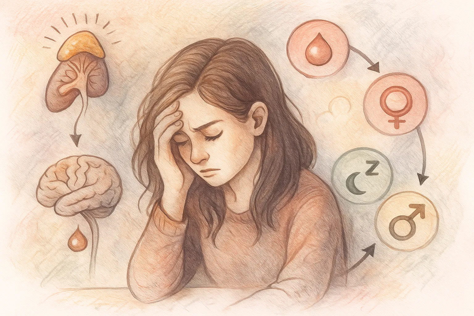 De invloed van stress op je hormonen: hoe spanning je lichaam uit balans brengt