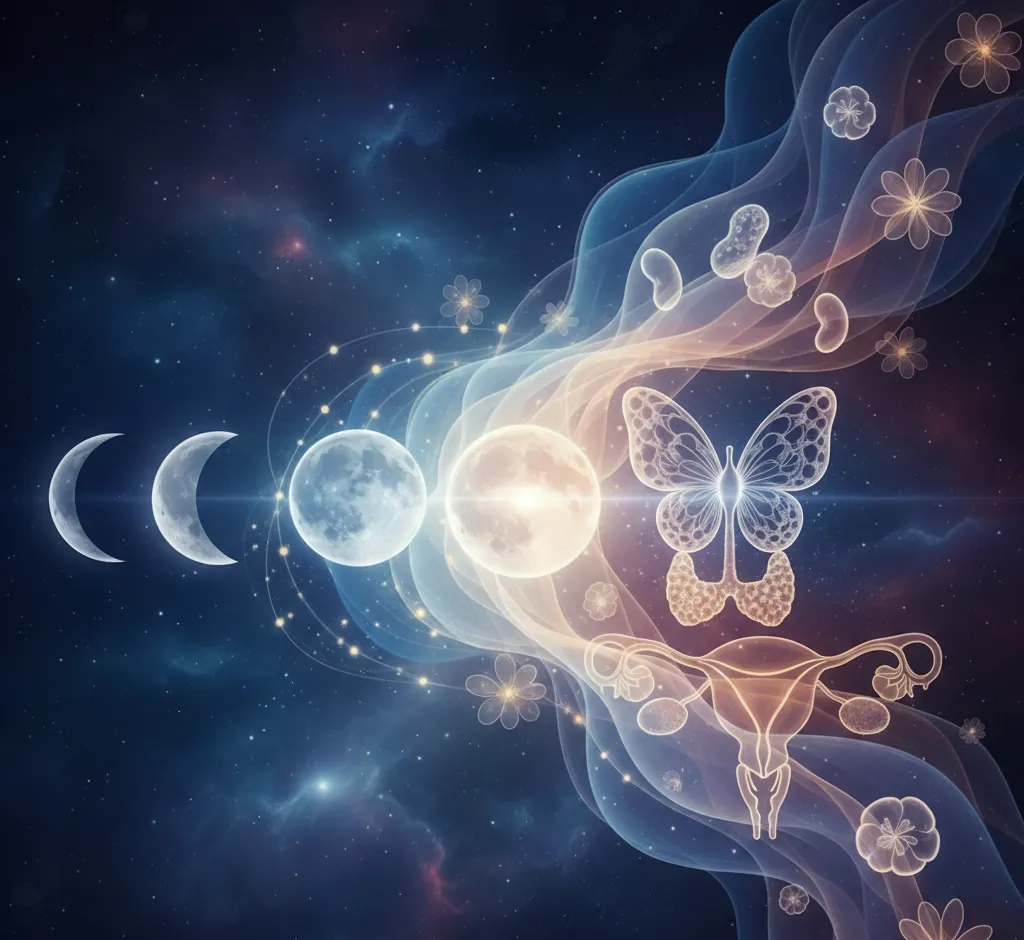 De Mysterieuze Band: Hoe de Maan Volgens Oude Tradities de Endocriene Balans Herstelt