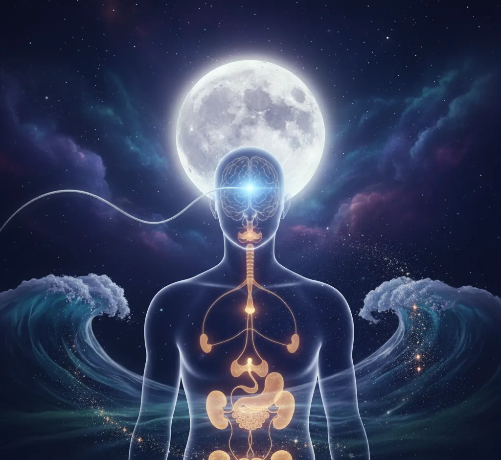 De Onzichtbare Trek: Hoe de Maancyclus Mogelijk Ons Endocriene Systeem Beïnvloedt
