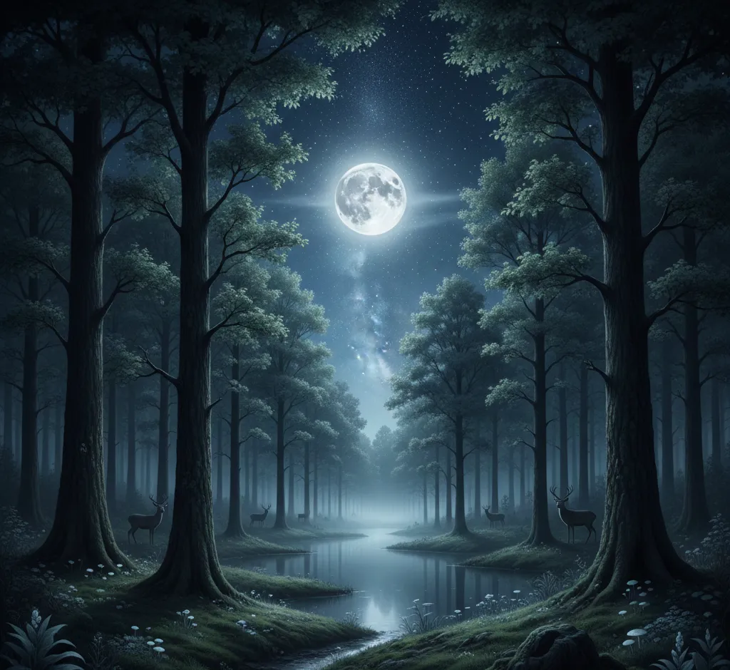De Stille Wachter: Hoe de Maan Ons Nachtzicht Beïnvloedt