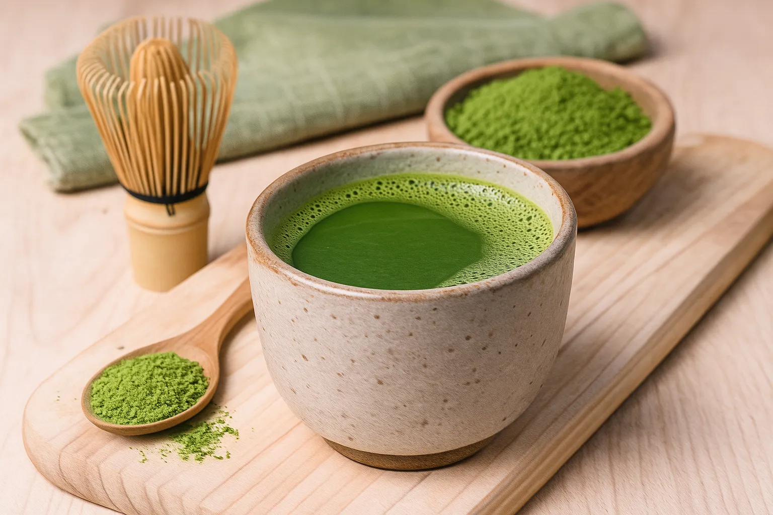 De voedingswaarde van matcha thee: het groene goud voor je gezondheid