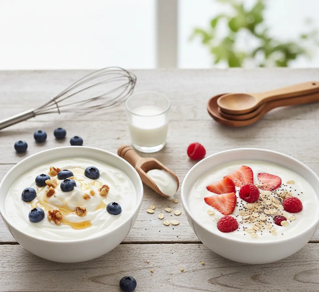 Griekse yoghurt versus gewone yoghurt: verschillen, voordelen en wanneer je welke kiest