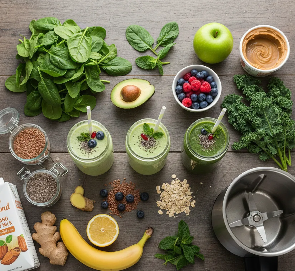 Groene smoothies voor duurzame energie gedurende de dag
