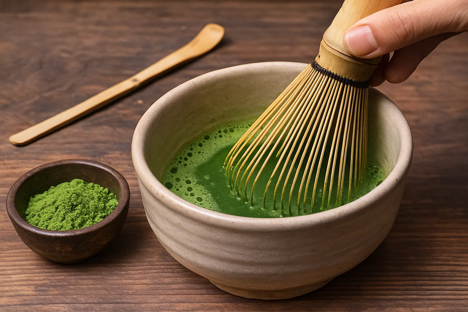 Hoe je matcha thee perfect kunt kloppen: een stap-voor-stap handleiding