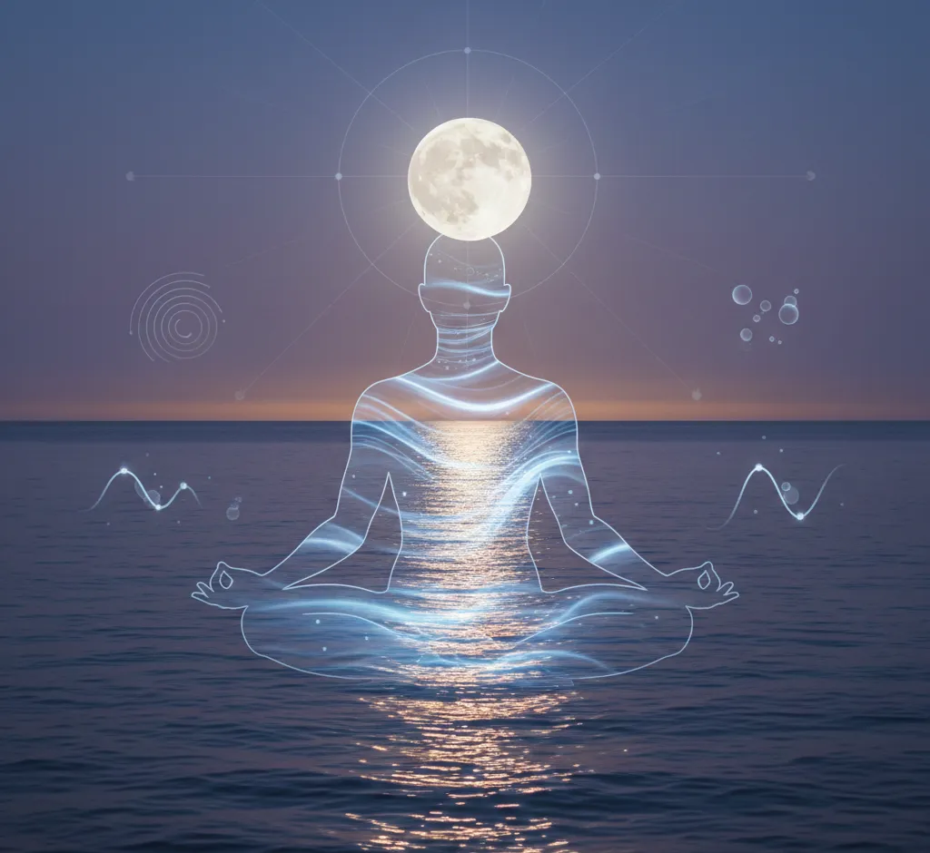 Hoe maan­getijden het menselijk lichaam beïnvloeden: wetenschap, ritme en mythes