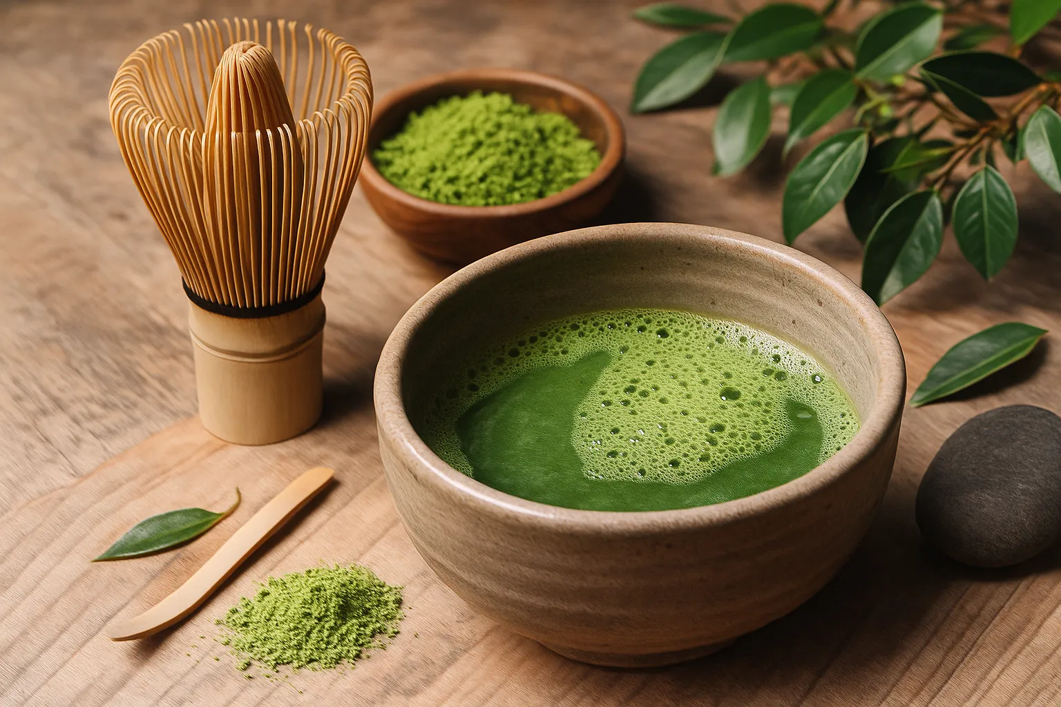 Hoe Matcha Stress Vermindert en Innerlijke Rust Bevordert