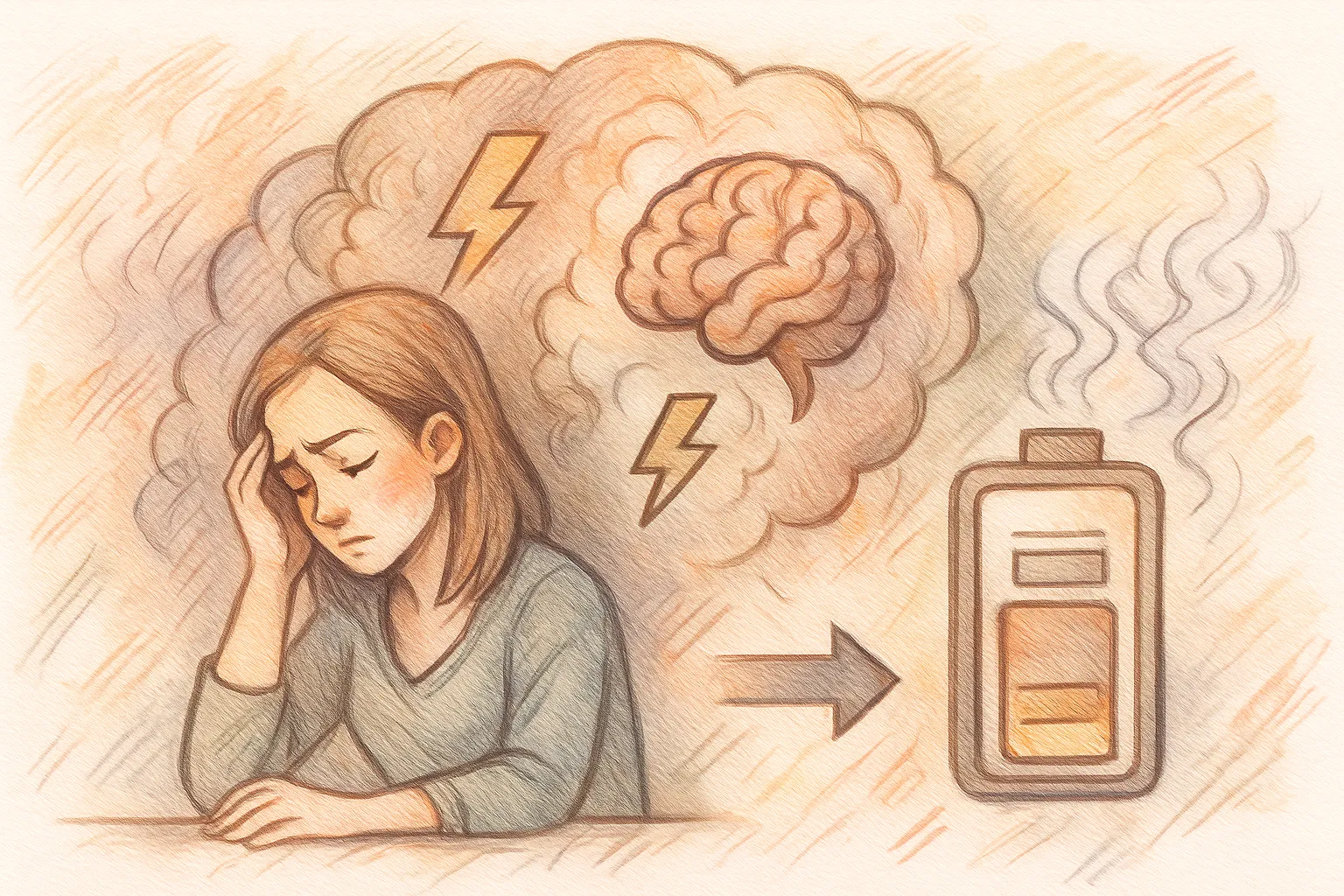 Hoe stress je energie beïnvloedt: de verborgen wisselwerking tussen lichaam en geest