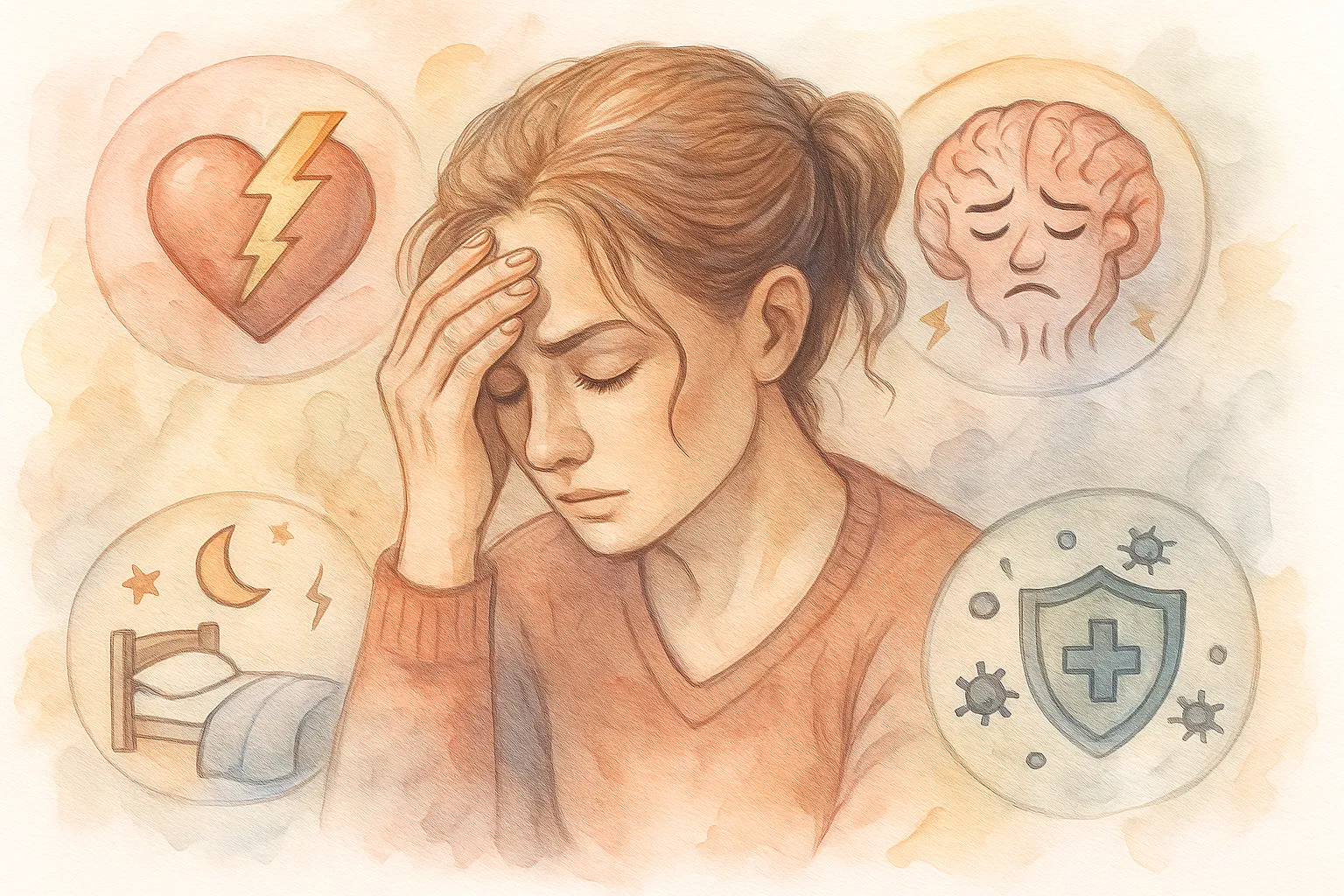 Hoe stress je gezondheid schaadt: de verborgen gevolgen uitgelegd