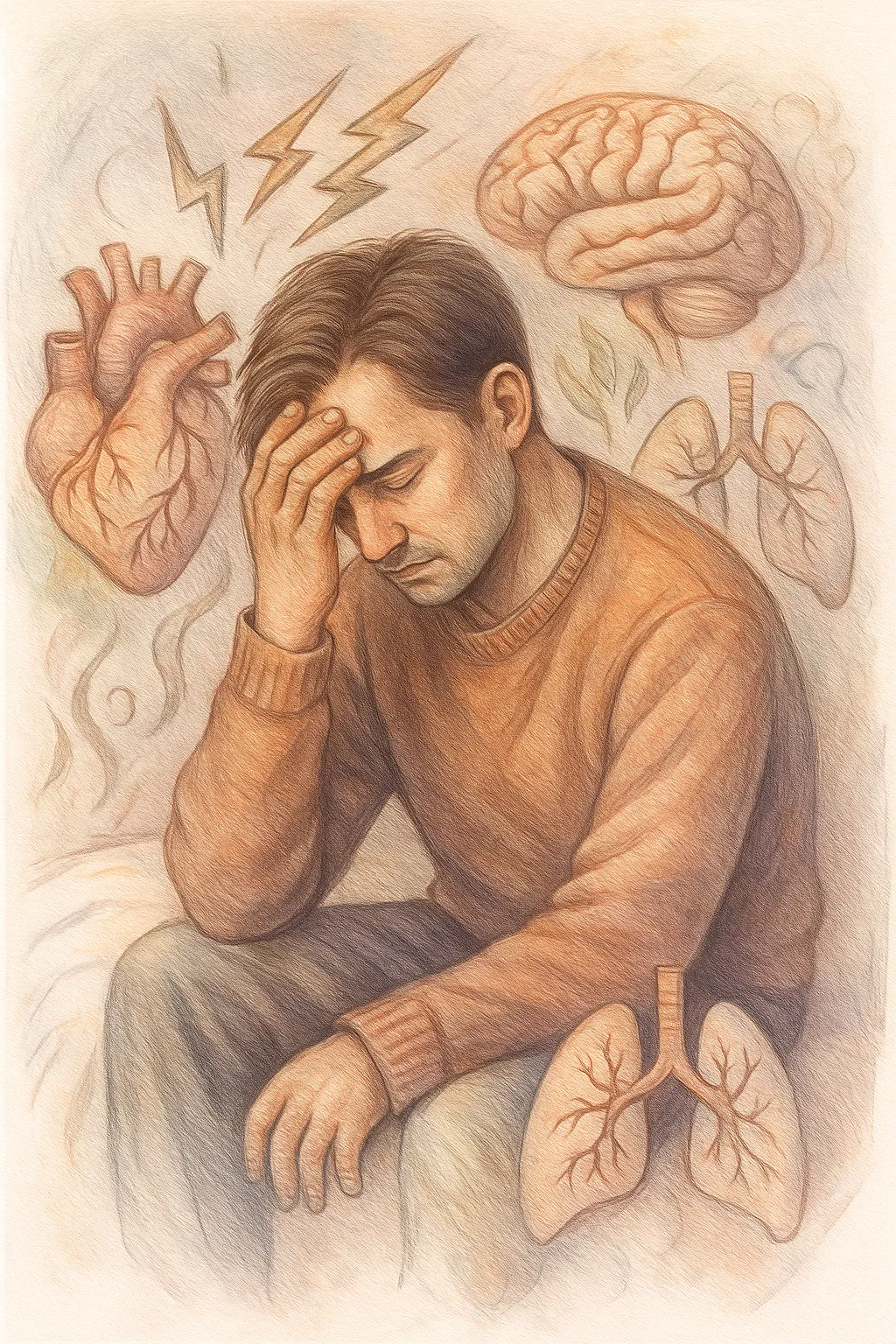 Hoe stress je lichaam onder druk zet en je gezondheid beïnvloedt