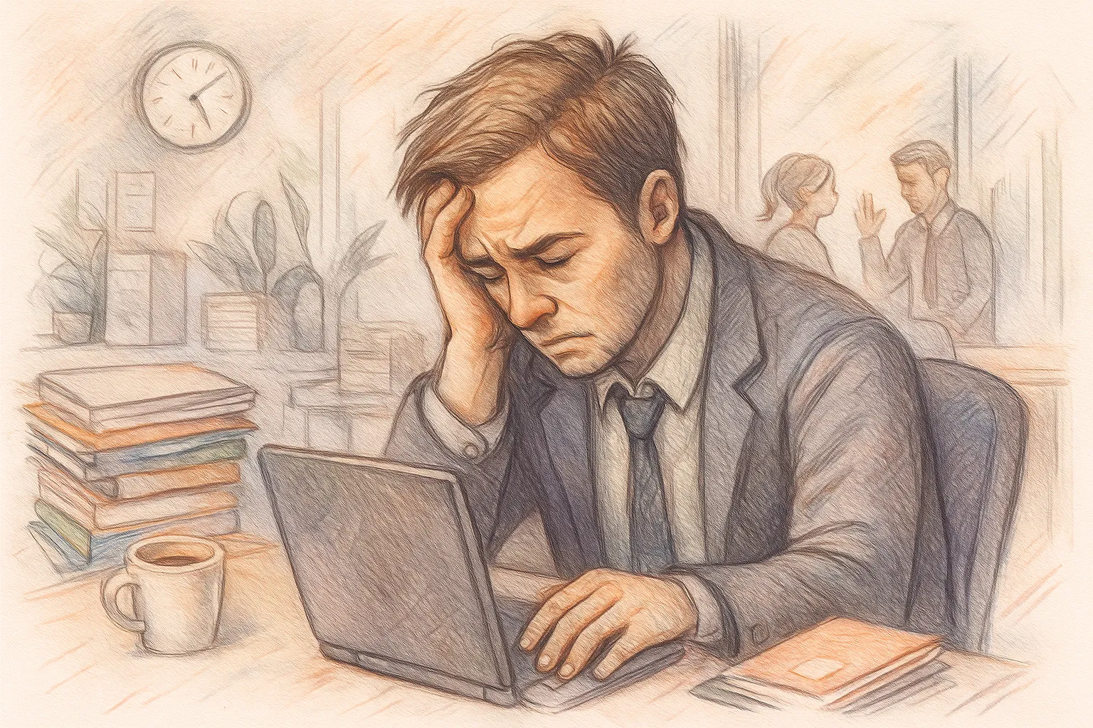 Hoe stress je werkprestaties verlaagt