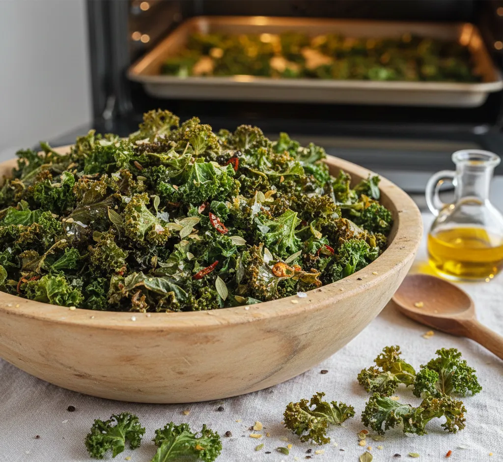 Kool chips uit de oven: knapperige, gezonde snack zonder schuldgevoel