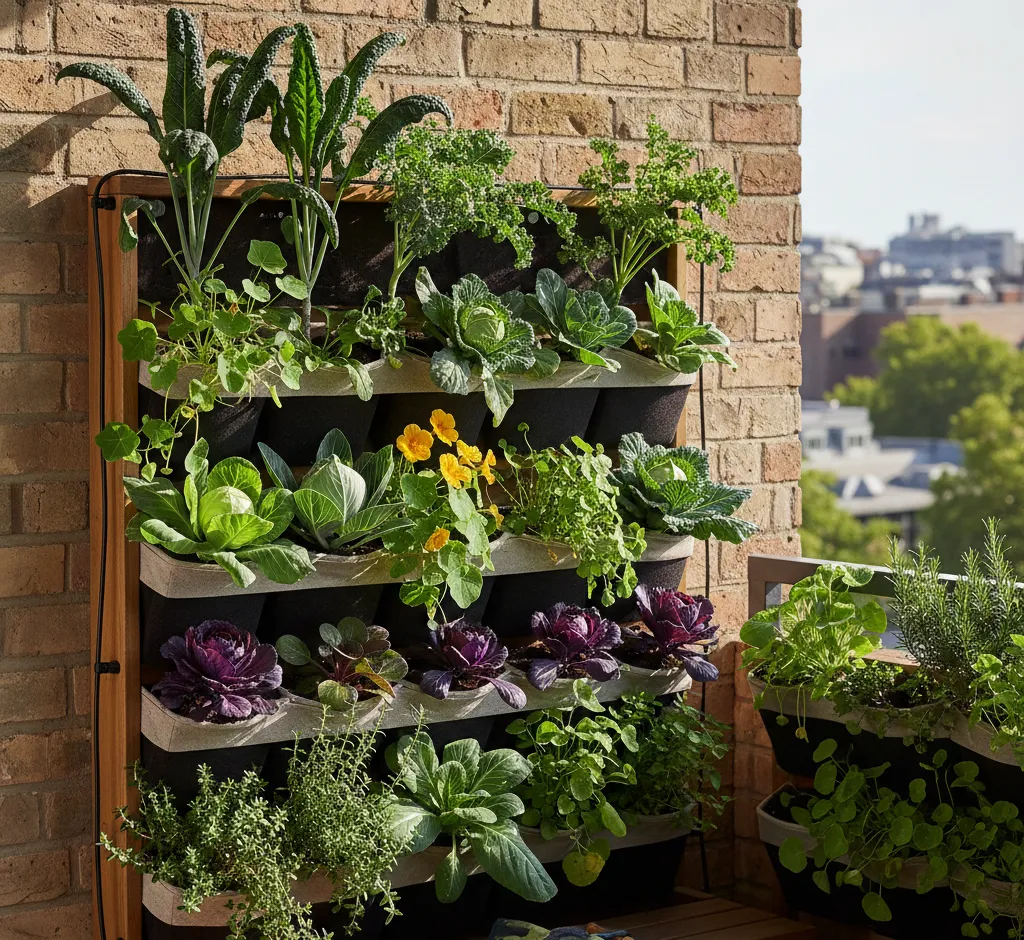 Kool telen in een verticale tuin: maximale oogst op minimale ruimte