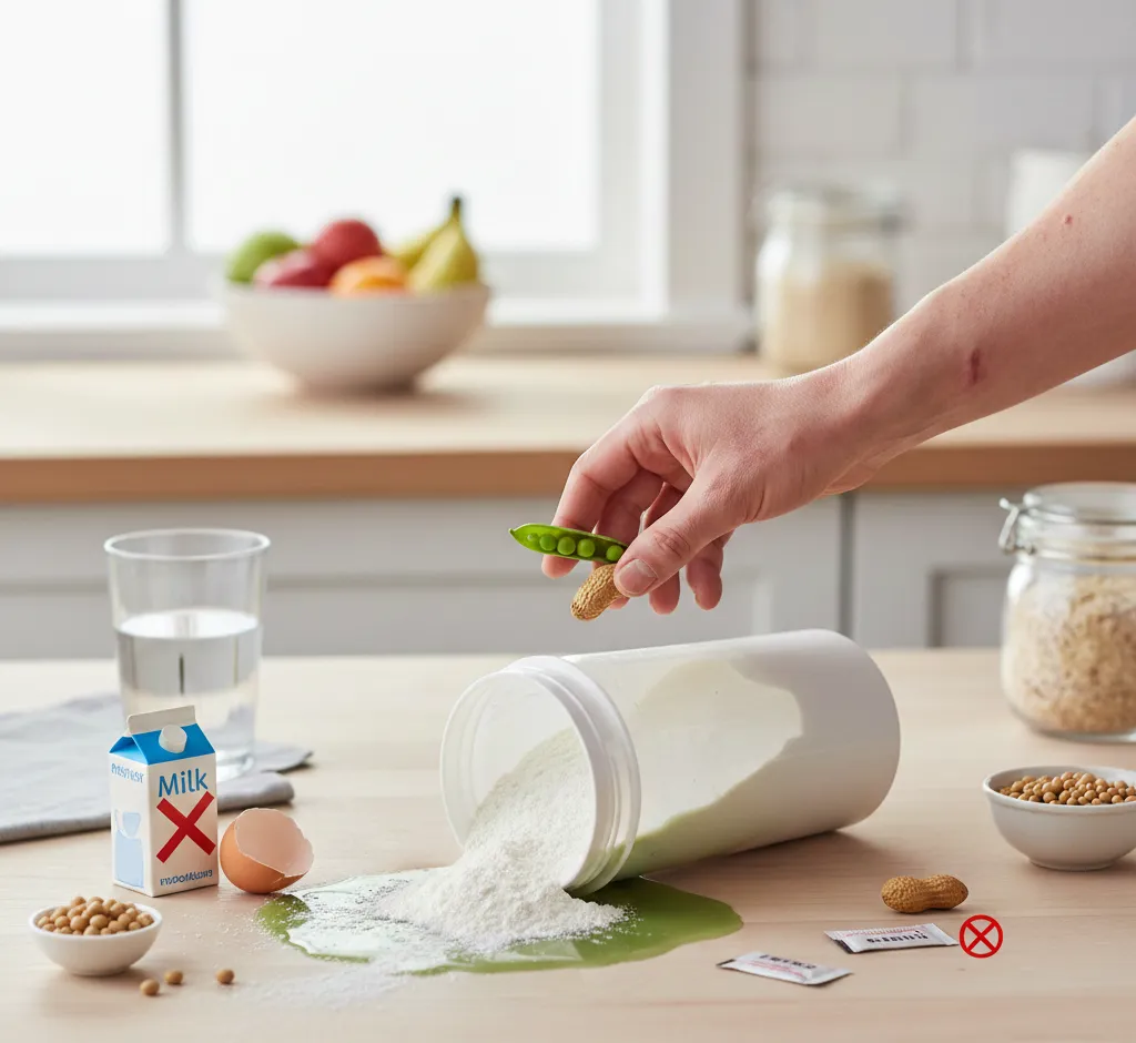 Kun je allergisch zijn voor eiwitpoeder? Oorzaken, symptomen en oplossingen