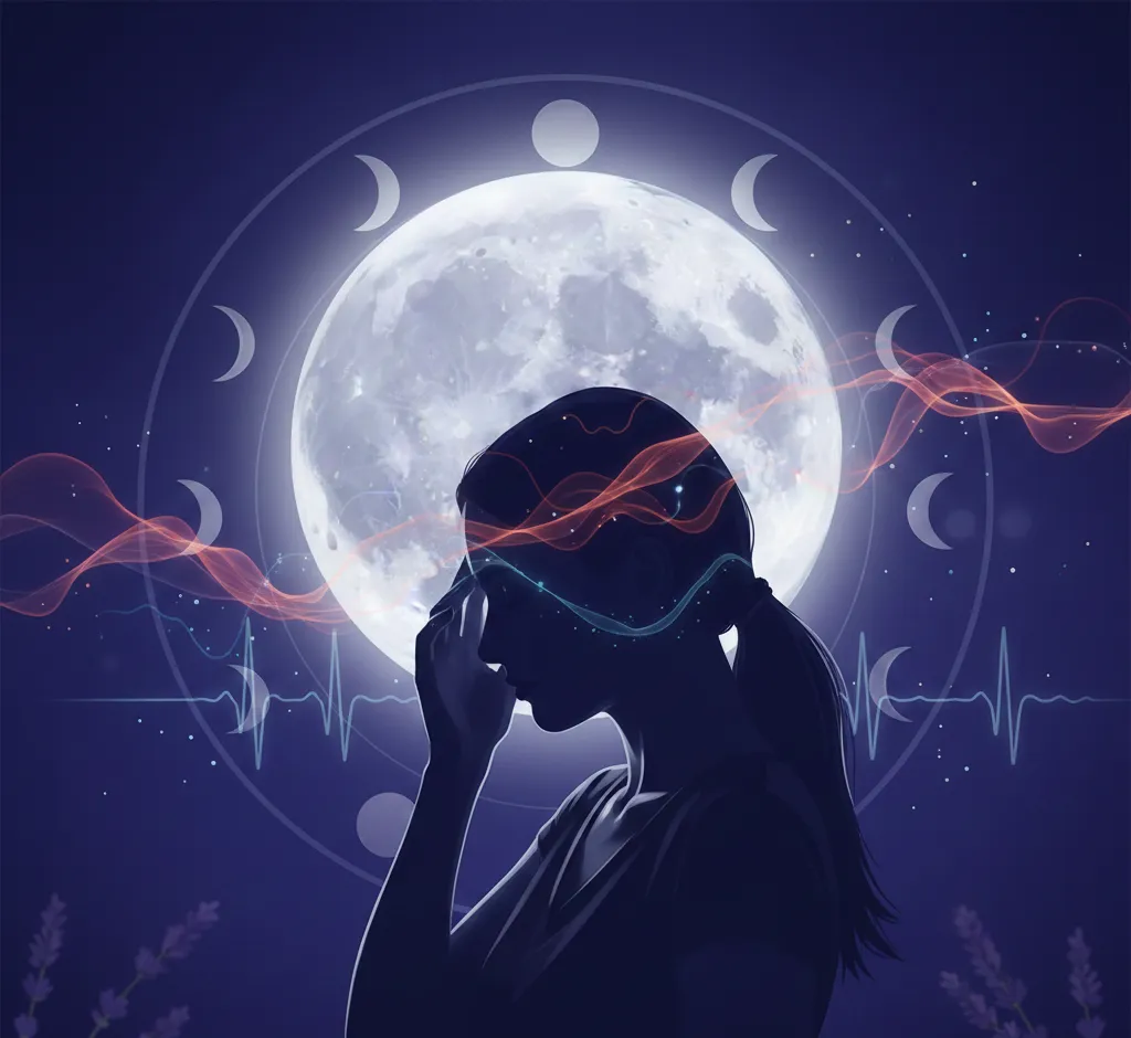 Maanfasen en hormonale migraine: hoe de maan jouw hoofdpijn kan beïnvloeden