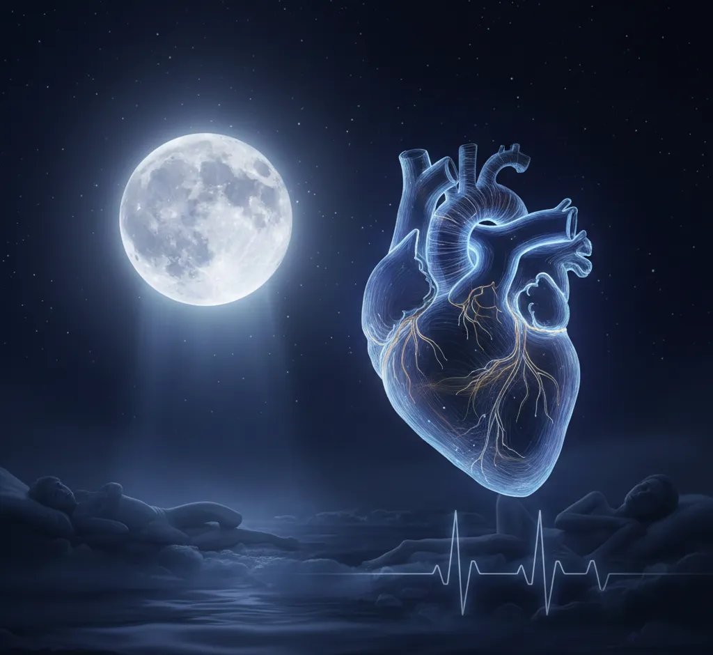 Maanstand en hartslag: hoe de maan mogelijk invloed heeft op ons ritme