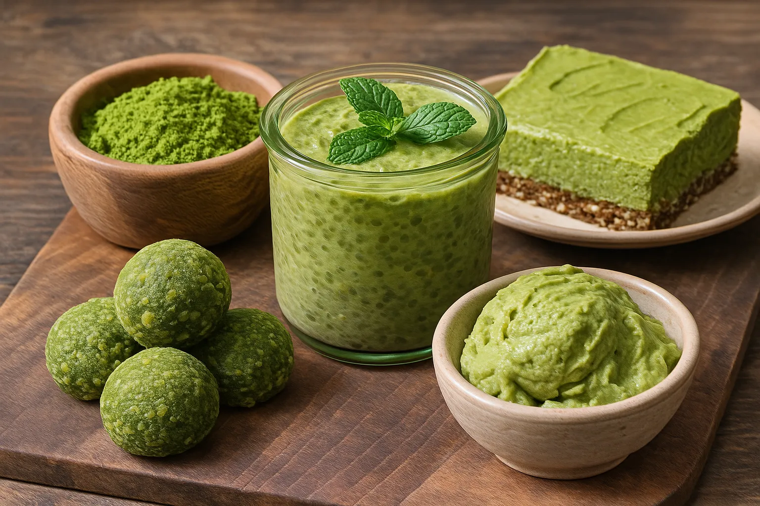 Matcha in Gezonde Desserts: Een Groene Boost voor Smaak en Energie