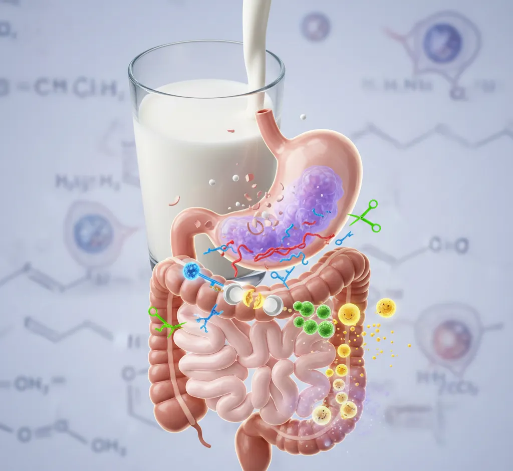Melk en spijsverteringsenzymen: wat gebeurt er echt in je lichaam?