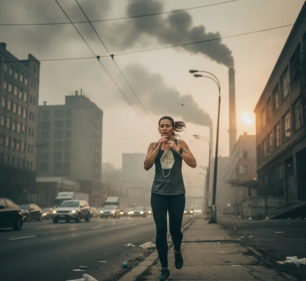 Schade door hardlopen in vervuilde lucht: risico’s, signalen en bescherming