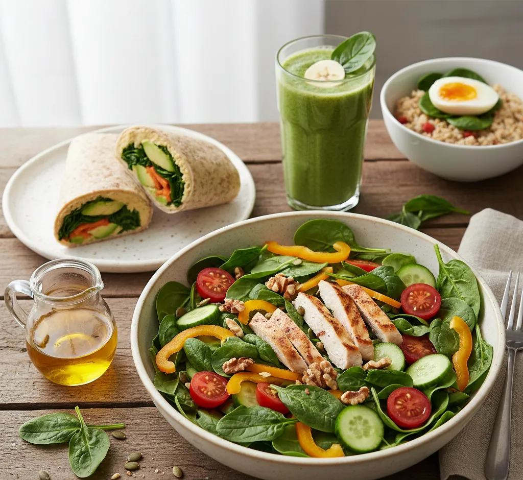 Spinazie en gewichtsverlies: slanker worden zonder hongergevoel