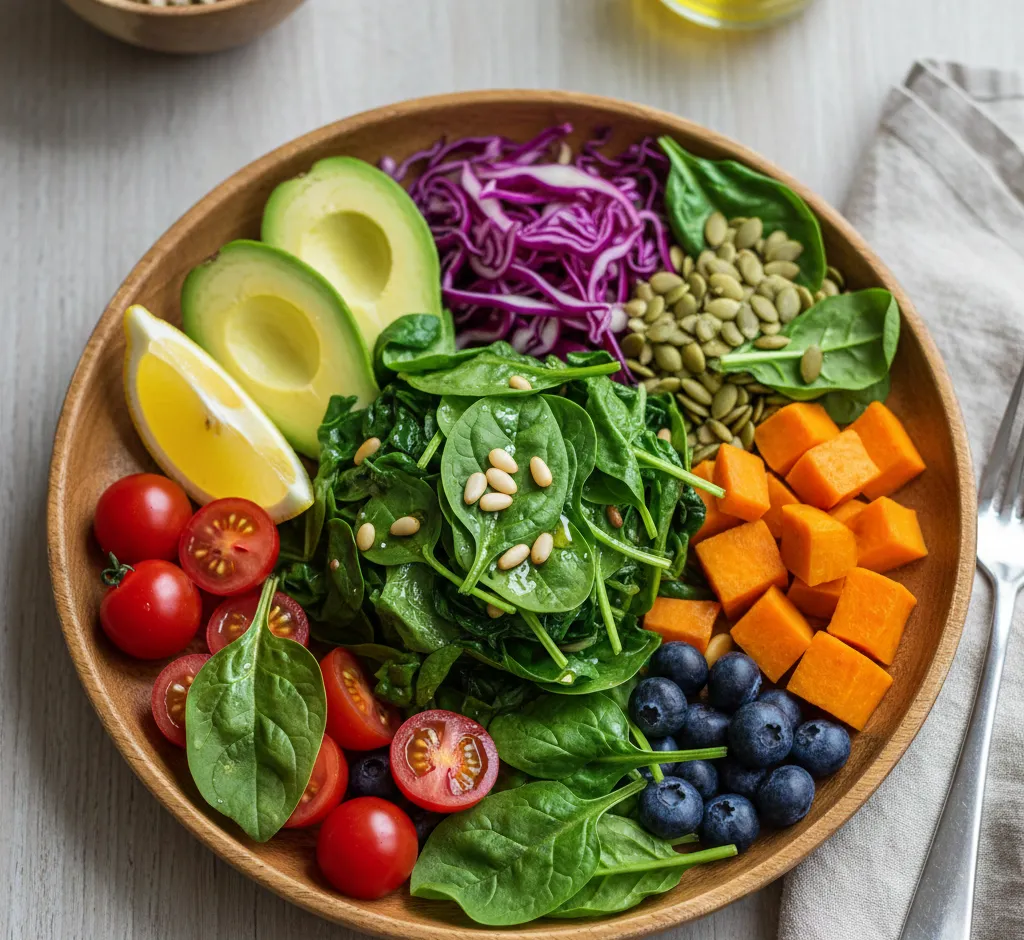 Spinazie en oxidatieve stress: hoe dit groene blad je cellen beschermt