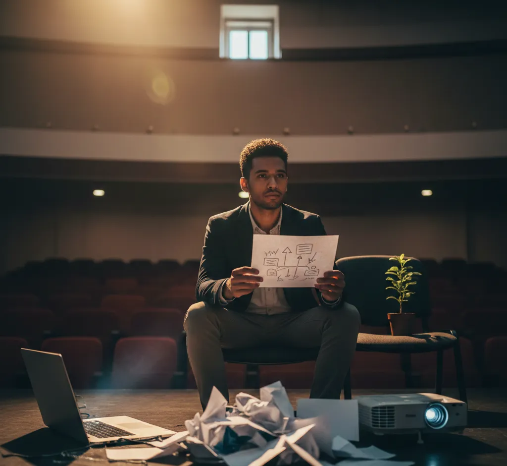 Veerkracht na een mislukte presentatie: zo kom je sterker terug