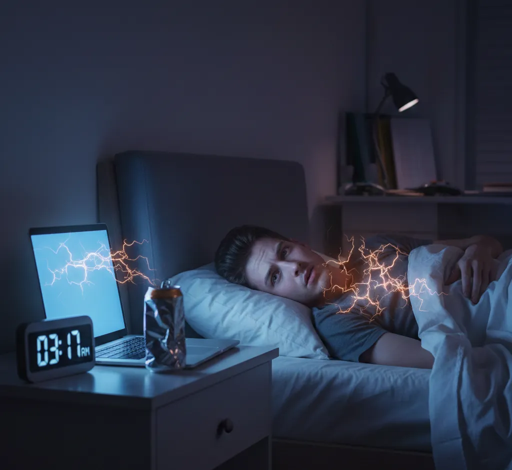 Waarom je beter geen energiedranken drinkt in de avonduren