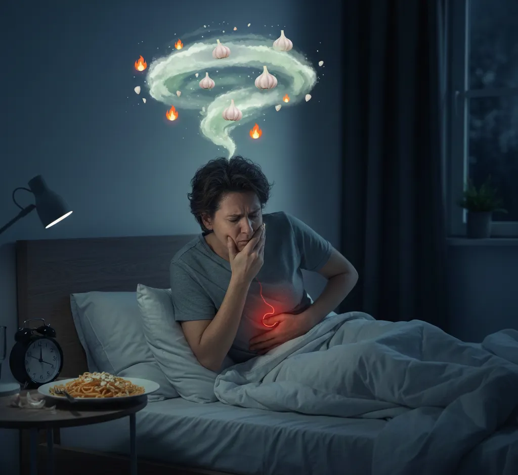 Waarom je knoflook beter kunt vermijden vlak voor het slapen