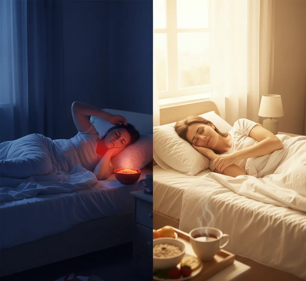 Waarom pittige noedels ’s avonds geen goed idee zijn: de verborgen nadelen voor je gezondheid en slaap