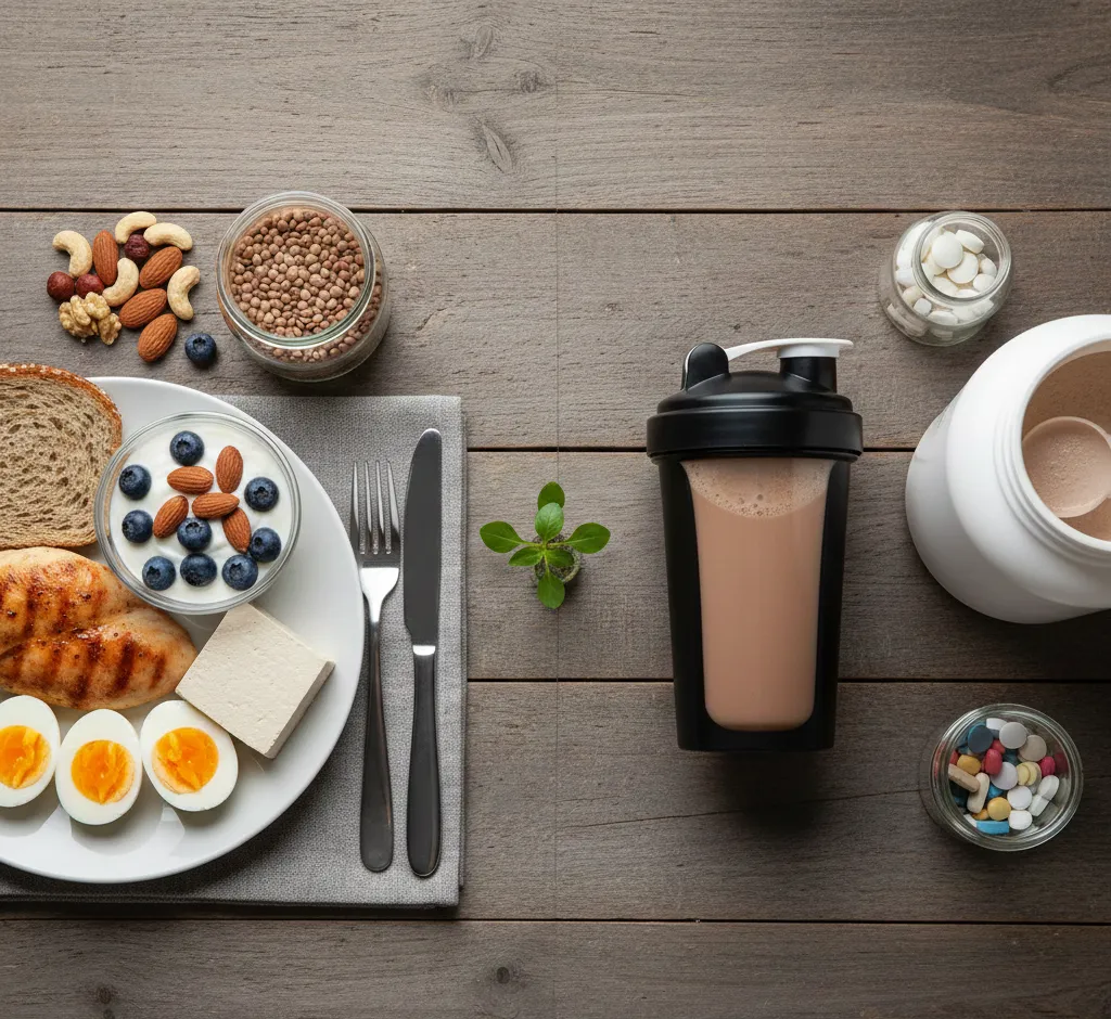 Zijn eiwitshakes nodig als je normaal eet?